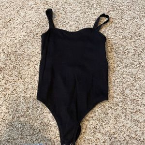 Express black small bodysuit